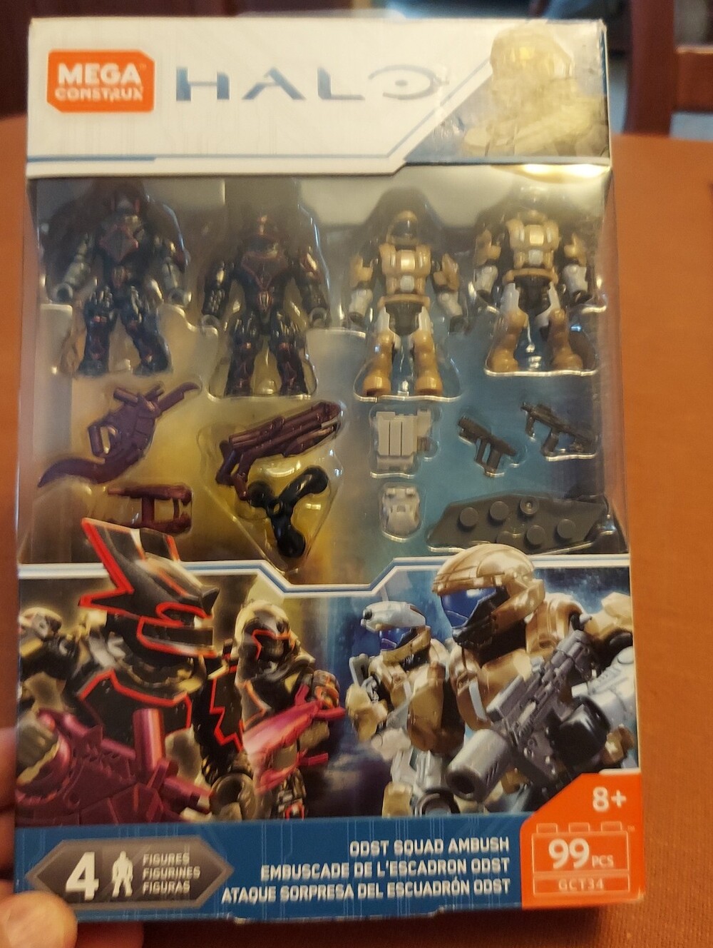 Mega Construx Halo ODST Squad Ambush Playset - Purple & Gold